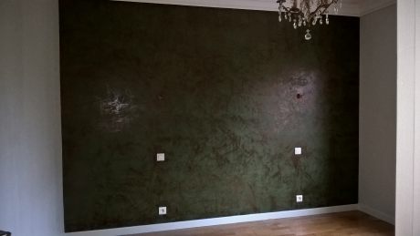 Déco Carénia Teinte vert alliage Cuivre.Quellard peinture